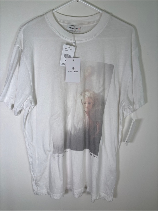 Anine Bing Tops - ANINE BING Lili Tee AB x MM x DK Marilyn Monroe Tee – Size Small – NWT